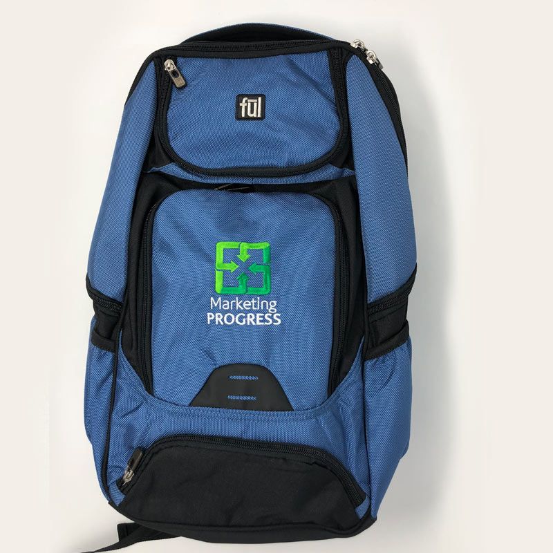 Marketing Progress Blue Backpack