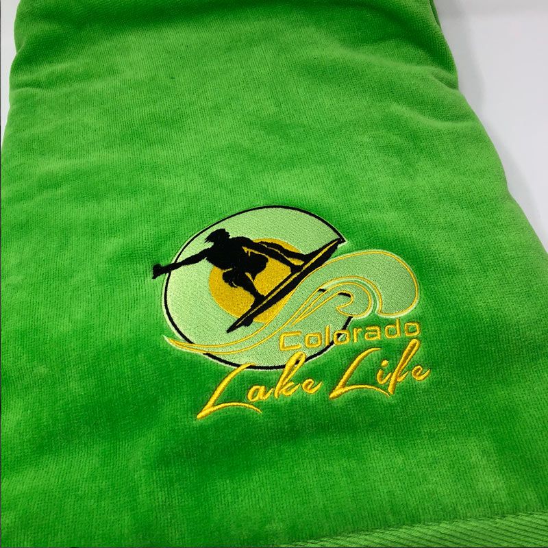 Colorado Lake Life Towel